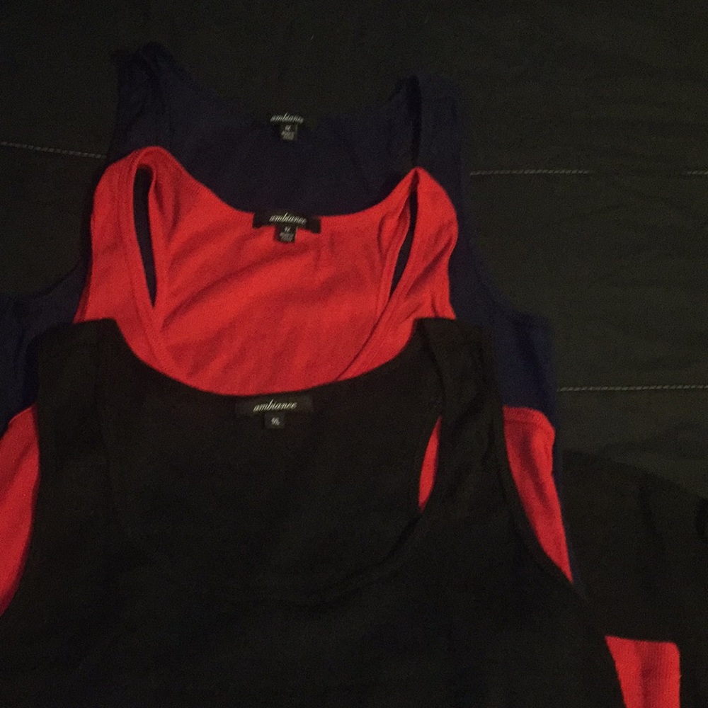 3 tank tops
